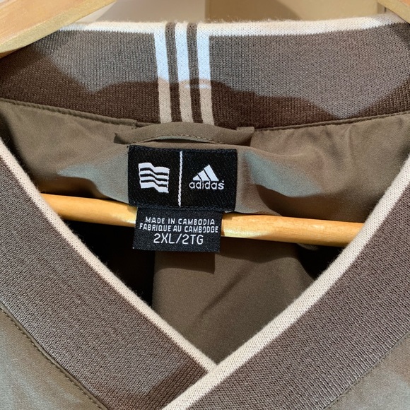 NEW-Adidas Pull Over Light Weight Windbreaker - Picture 5 of 9